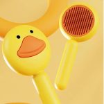Duck Design Self Cleaning Button Brush For Cats And Dogs - Image 6