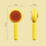 Duck Design Self Cleaning Button Brush For Cats And Dogs - Image 7