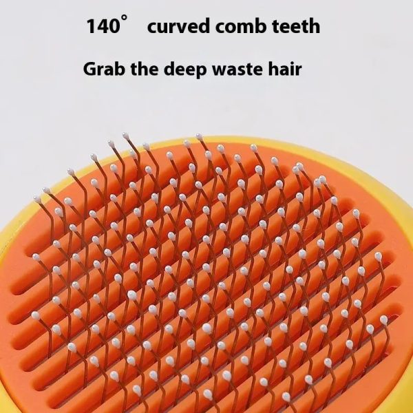 Duck Design Self Cleaning Button Brush For Cats And Dogs - Image 8
