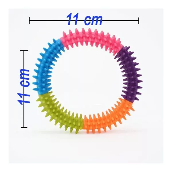Dog Chew Toys / Teethers for Dogs / Spiked Ring - Image 2