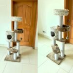Scratching Post For Cats – Spiral Round House - Image 3