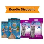 Bundle: Pawz Cat Food with Cat Litter