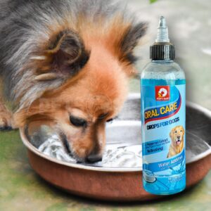 Fluff n Buff Water Additive Oral Care Drops For Dogs And Puppies
