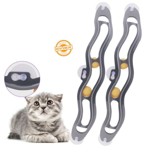 Interactive Wave Orbital Ball Cat Track Toy – Playing Tunnel - Image 9