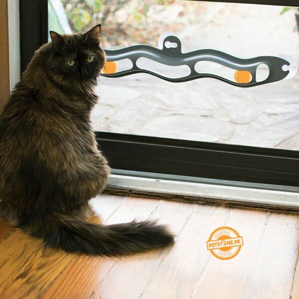 Interactive Wave Orbital Ball Cat Track Toy – Playing Tunnel - Image 12