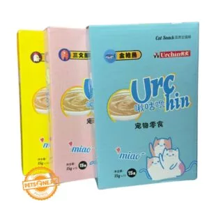 Miao Creamy Lickable Treats For Cat / Creamy Treats ( 15 Sticks Box)