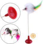 Mouse Funny Cat Playing Stick With Vertical Bangs Sucker - Image 4