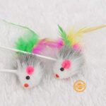 Mouse Funny Cat Playing Stick With Vertical Bangs Sucker - Image 6