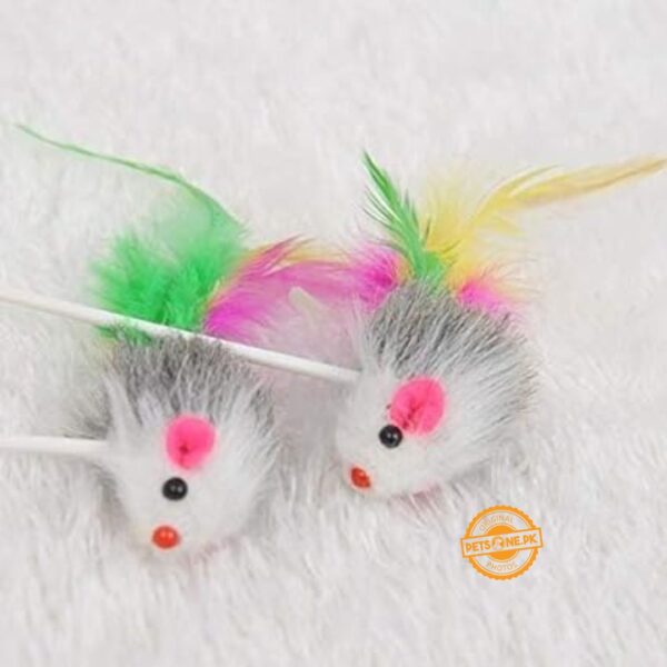 Mouse Funny Cat Playing Stick With Vertical Bangs Sucker - Image 6