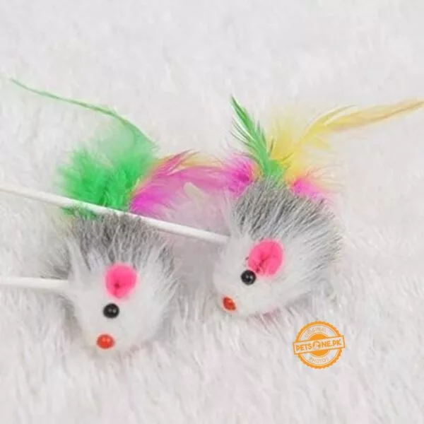 Mouse Funny Cat Playing Stick With Vertical Bangs Sucker - Image 6