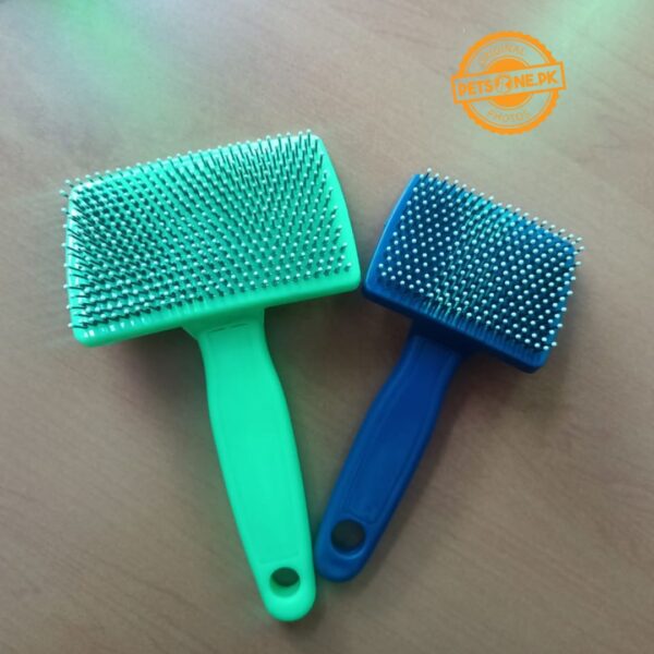 Multi Design Plastic Slicker Brush For Cats And Dog - Image 4