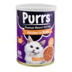 Purrs Wet Cat Food Chicken in Broth – 400 Gram