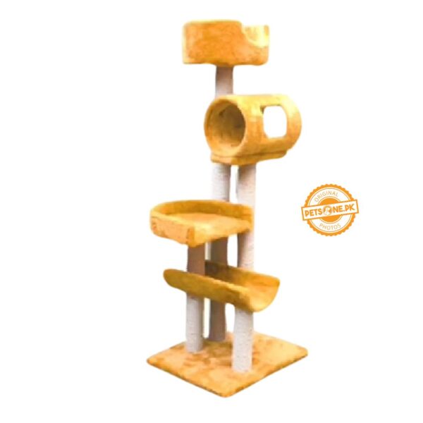 Scratching Post For Cats – Bed Tree Design - Image 2