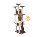 Scratching Post For Cats – Cat Tree Design With Stairs
