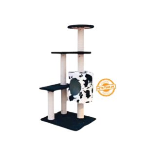 Scratching Post For Cats – Single Round House Design