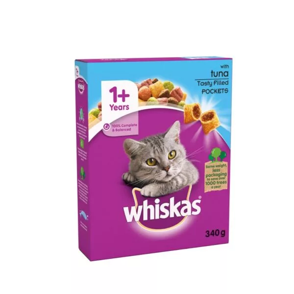 Whiskas Dry Food – 340 Gram Box - Image 3