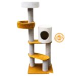 Scratching Post For Cats – Spiral Round House
