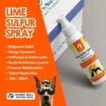 Fluff n Buff Lime Sulfur Spray For Cats And Dogs – 120 ML