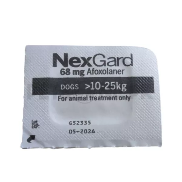 Nexgard Spectra Chewable Tablet For Dogs Weight 10-25Kg – 1 Tablet - Image 2
