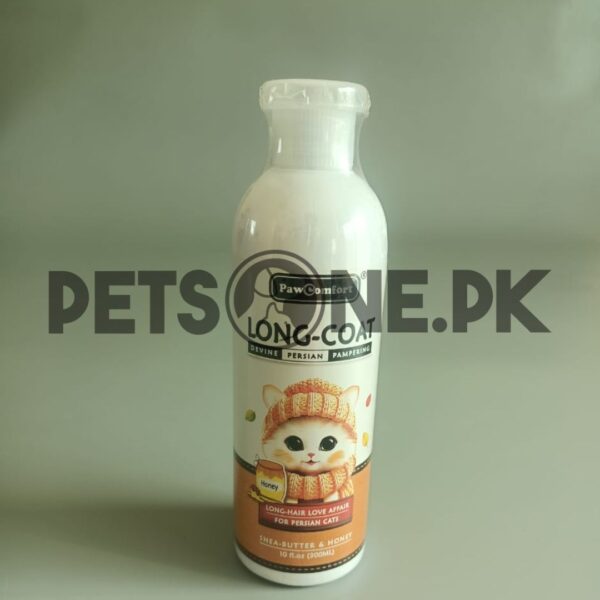 PawComfort Long-Coat Shampoo For Persian Cat - 300 ML - Image 2