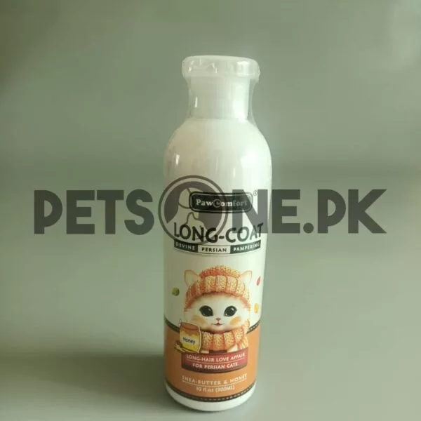 PawComfort Long-Coat Shampoo For Persian Cat - 300 ML - Image 2