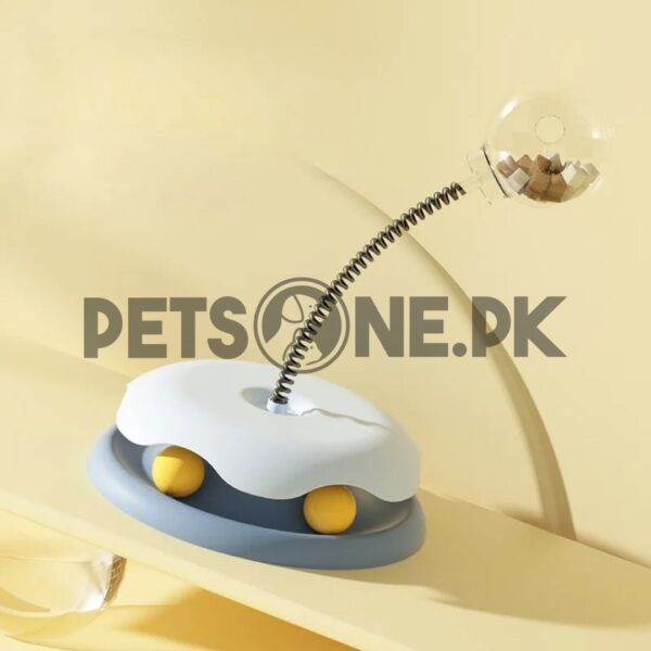 Interactive Pet Feeding Dispenser Ball With Spring - Image 3