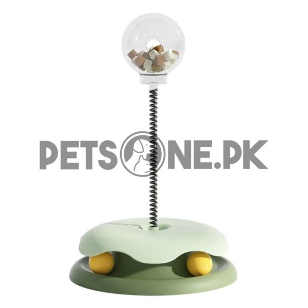 Interactive Pet Feeding Dispenser Ball With Spring - Image 5