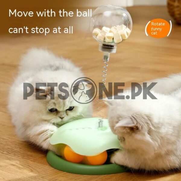 Interactive Pet Feeding Dispenser Ball With Spring - Image 8