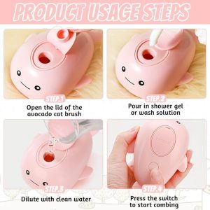 3 In 1 Cat Steamy Massage Brush For Cats