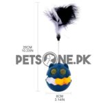 Interaction Cat Tumbler Teaser Catmint Roller With Track Ball And Feather - Image 4