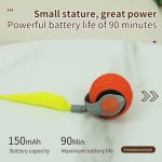 Interactive Moving Bouncing Ball Cat/Dog Toy With Worm - Image 6