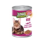 Jungle Wet Cat Food Salmon And Shrimp – 415 Gram