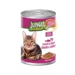 Jungle Wet Cat Food Salmon And Shrimp – 415 Gram