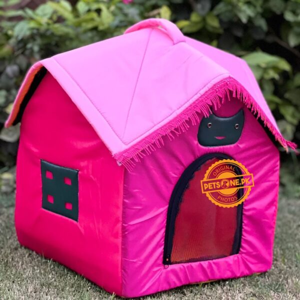 Cozy Cat House With Cat Face - Image 4