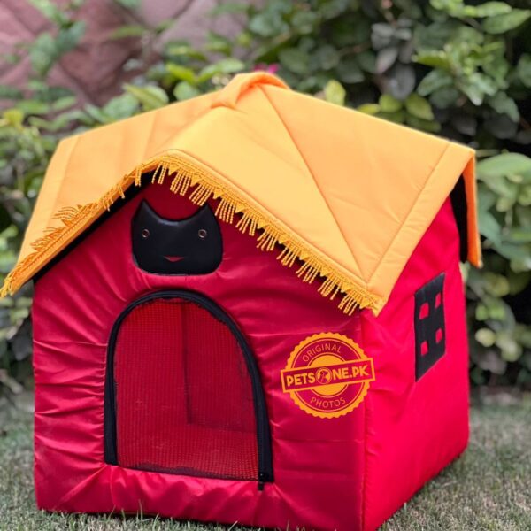 Cozy Cat House With Cat Face - Image 6