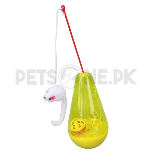 Interactive Snack Toy With Ball and Plush Mouse Cat Stick - Image 6