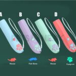 Funny Multi Colorful Logo Pattern Laser LED Light Cat Toys - Image 2