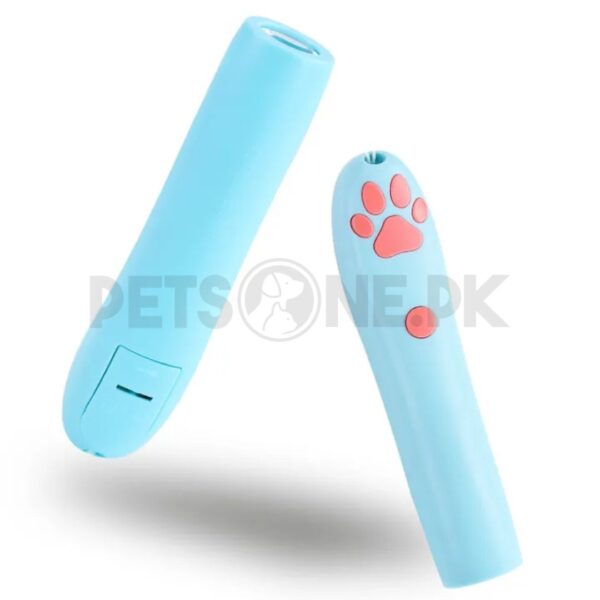 Funny Multi Colorful Logo Pattern Laser LED Light Cat Toys - Image 3