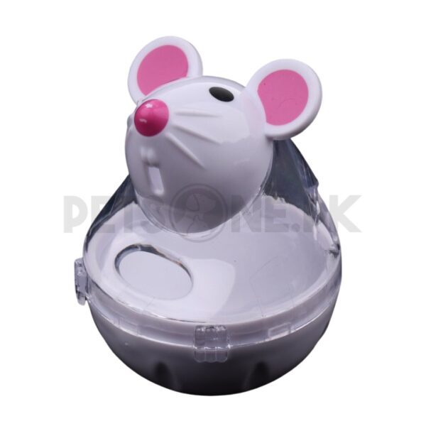 Interactive Cat Toy Mouse Shape / Shaking IQ Treat Ball / Tumbler Food Dispenser - Image 3