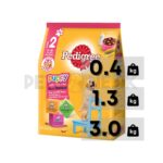 Pedigree Puppy Food Stage 2 (3-18 Month) Chicken, Egg And Milk Flavor