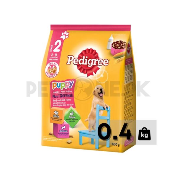 Pedigree Puppy Food Stage 2 (3-18 Month) Chicken, Egg And Milk Flavor - Image 4
