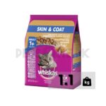 Whiskas Dry Cat Food Chicken And Salmon Flavor