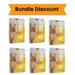 Bundle: Fluffy Creamy Lickable Treats For Cat - Chicken x 06