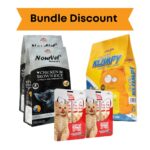 Bundle: Nourvet / Super Klumpy Cat Litter / Fluffy Treat