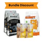 Bundle: Nourvet / Value Klumpy Cat Litter / Fluffy Treat
