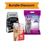 Bundle: Nourvet / Premium Bentonite Cat Litter / Fluffy Treat