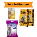 Bundle: Petso / Premium Bentonite Cat Litter / Fluffy Treat