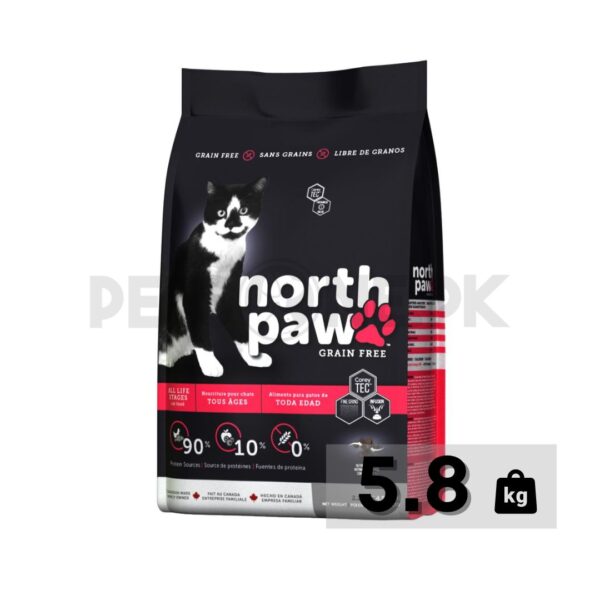 North Paw Grain Free All Life Stages Adult Cat Food - Image 4