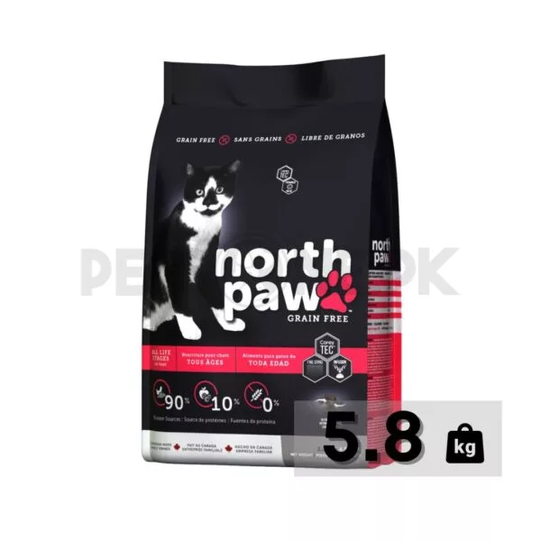 North Paw Grain Free All Life Stages Adult Cat Food - Image 4