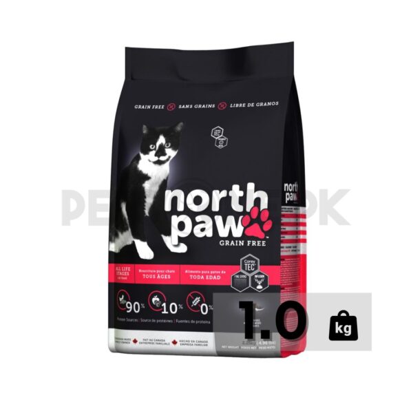 North Paw Grain Free All Life Stages Adult Cat Food - Image 2